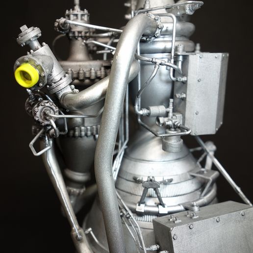 🚀 Rocketdyne RL10 Rocket Engine・ 3D File for 3D printing・Cults
