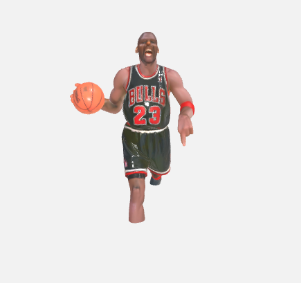 🇯🇴 Michael Jordan - Figure・ OBJ File for 3D printing・Cults