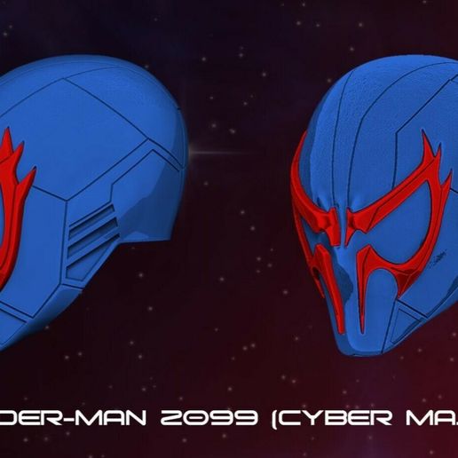 8430ea6f-4397-44e3-930c-d2d5e40f0bbc.jpg Spiderman 2099 SHF-Kopf (KEIN SYMBIOTE-AUGE)