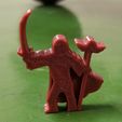 Warlock With Scimitar and Winged Staff Meeple.jpg STL file Warlock With Scimitar and Winged Staff Meeple・3D printer design to download, Ellie_Valkyrie