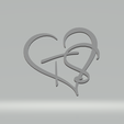 TS-Heart-pic.png 15 Taylor Swift inspired STLs - All 12 Albums plus 3 bonus files! 3D Print download - Swiftie, Swifty, Eras Tour, Taylors Version, Taylor's Version