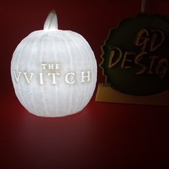 IMG_20231001_122916477.jpg STL file The Witch HALLOWEEN PUMPKIN LIGHT・3D printer model to download