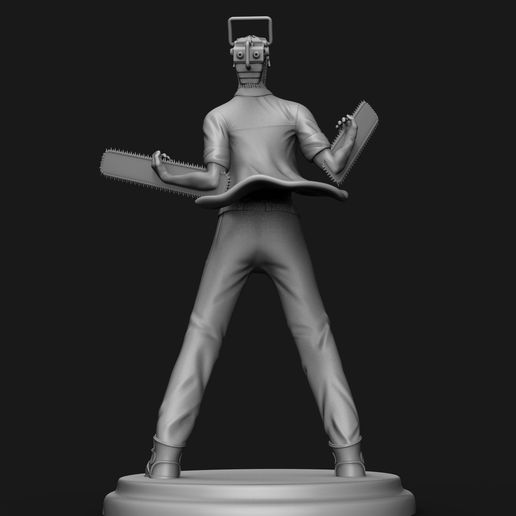 Preview11.jpg Denji Chainsaw man - Ready to print 3D model