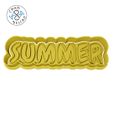 Summer08.jpg Summer - Summer (no 8) - Cookie Cutter - Fondant - Polymer Clay