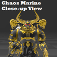 1-18-and-7-inch-Chaos-Marines-4.png Custom 1/18 and 1/12 Chaos Space Marine Duo