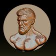 002.jpg MMA and UFC portrait relief model