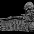 04.jpg 3D PRINTABLE MOVIE MANIACS SMALL POSTER STAND