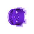 _Minority_Report_Wheel_No_Tire.stl Carrocería de Minority Report 2054 a escala 1:28 con chasis ficticio (MiniZ LM)
