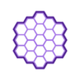 16mm.stl HONEYCOMB COOKIE CUTTERS SET - 5 Sizes