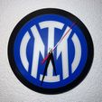 bb.jpg FC Internazionale Milano wall clock