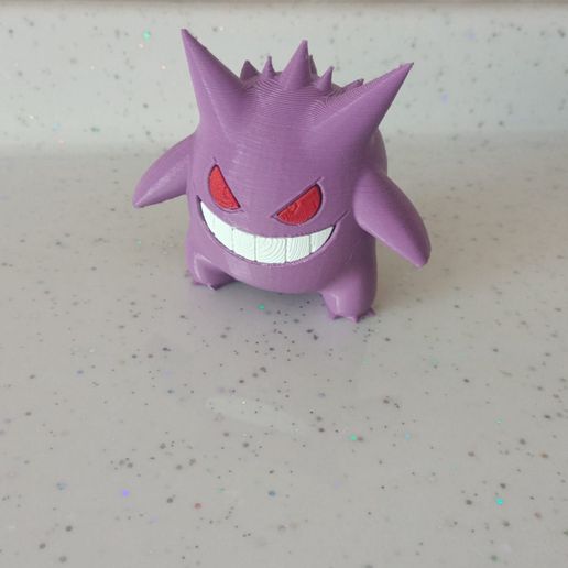 🐉 Gengar / ゲンガー / 耿鬼 -- Pokemon・3D Print with the Cr-10 V2