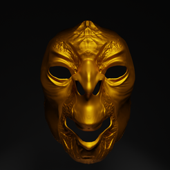 1.png Fichier STL Orc Coplay Costume Face Mask Modèle d'impression 3D・Objet imprimable en 3D à télécharger