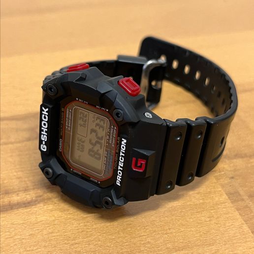 Lunette (bezel) Résine Noire Pour Casio G-Shock GW-M5600 / G-5600 - Neuf Avec étiquettes - Pièce De Rechange Originale
