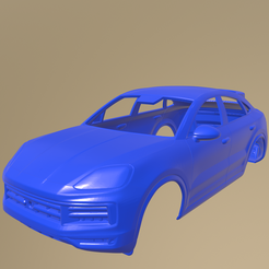 a11_013.png STL file Porsche Cayenne E-Hybrid Coupe 2024 PRINTABLE CAR BODY・3D print design to download