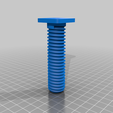 Screw-001_v1.png Vice mod for Anycubic kossel pulley bed 200 mm