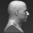 8.jpg Vin Diesel bust 3D printing ready stl obj formats