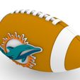 NFL-dolphins.jpg NFL BALL KEY RING MIAMI DOLPHINS WITH CONTAINER