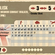 M46A1_Basilisk_Medium_Combat_Walker_Card_Back.png DUST 1948 \ KONFLIKT '47 - 90mm & Phaser Turret (For M46 Patton and M3 Walkers)