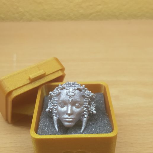 Cajita anillo / Ring box - 3D model önizlemesi