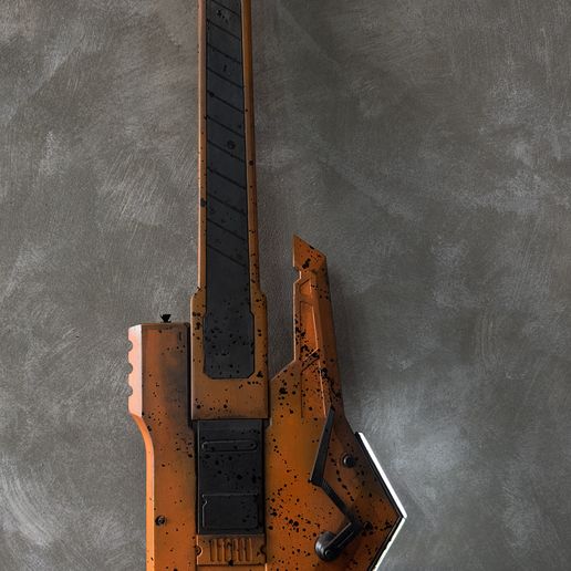 🎸 Higgs Guitar - Death Stranding 2 Inspired・3D Print with the