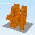 Kirito-sword-parts kopie.jpg Fichier 3D L'épée de Kirito - Chevalier de l'intégrité・Modèle pour impression 3D à télécharger