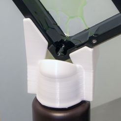 Pour_top0.jpg STL file Resin Tank Draining BottleTop for Elegoo Mars / Anycubic Photon・3D print design to download