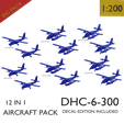 D0.png DHC-6-300 (1 IN 12) PACK <DECAL EDITION INCLUDED>
