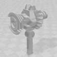 Capture.jpg Ninja Storm Wind Weapon- Lion Hammer 3D Print STL File