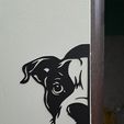 20240109_221346.jpg Pit bull wall, Pit bull line art, Pit bull at the door, 2d art pit bull, pit bull decoration