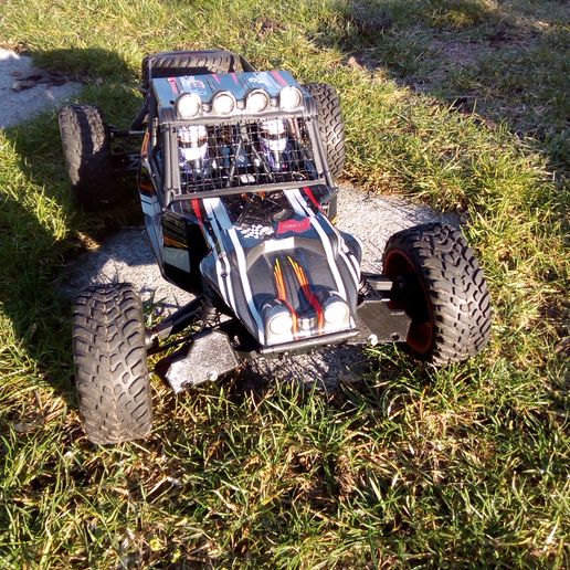 Reely Dune Fighter Skid Plate Front and/or Back 3D model