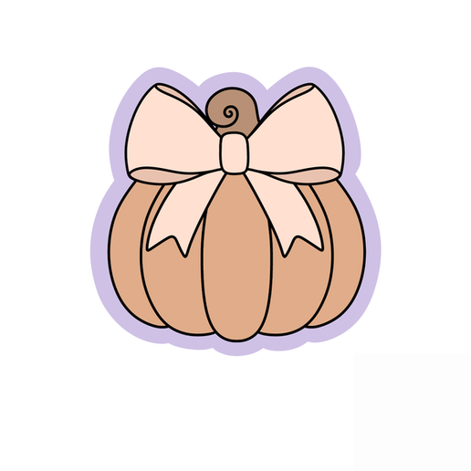 Simple Pumpkin Cookie Cutter STL – 2 Inch Fall 3D Print File