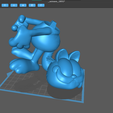 Garfield_STL_Preview_001.png Garfield for 3D Printing