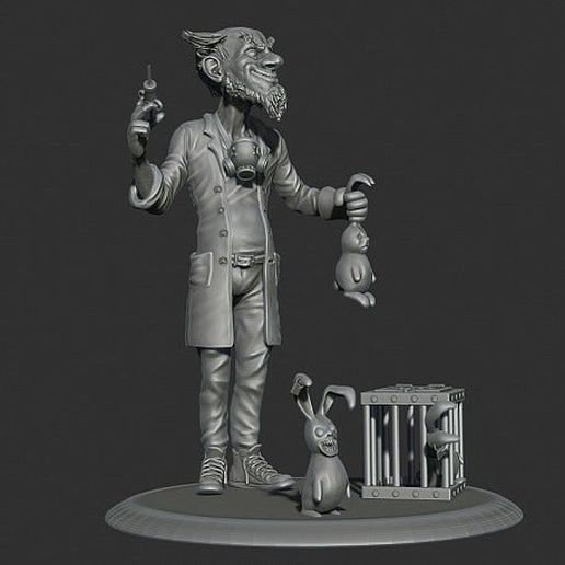 Zombie Rabbits 3D model