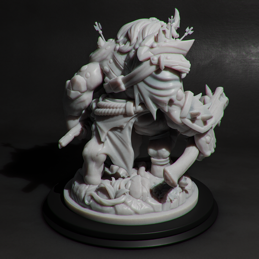 👹 Ogre Beast | Endless Menace Universe・ 3D File for 3D printing・Cults