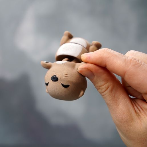 flexott19.jpg Otis, the Flexi Otter - Magnetic Hand-Holding Companion