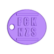 fck NZS schlüssel.stl fck afd fck nzs keychain cookie cutter