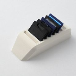sd_style_1.jpg Free 3D file SD-Card Organizer・3D printer model to download