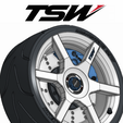 WHEEL-TSW-EVO-R-II-2.png 1/18 WHEEL TSW EVO R II - NISSAN NISMO R400 LMGT1 / LIBERTY WALK / PORSCHE /SUBARU STI WRX / BMW / FORD/ NISSAN / GTR / MITSUBISHI EVO / AE86 / MUGEN / TYPE R / SPEEDLINE / PRODRIVE /MERCEDES /