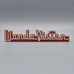 DSC_0157.jpg Archivo STL Wanda Vision Marvel MODULAR LOGO / LETTERING・Modelo de impresión 3D para descargar, AsierCorderoAC