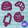 Diapositiva1.png SET X4 FOOD - COOKIE CUTTER
