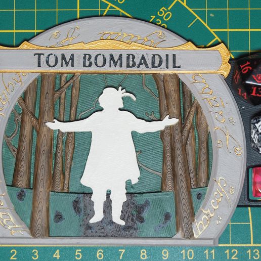 MTG Command Zone Tom Bombadil Magic Life CounterFree STL File for 3D  printingCults
