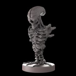 untitled.1.jpg STL-Datei XENOMORPH MUTANT BUST ALIEN LAB 01 kostenlos・Modell für 3D-Druck zum herunterladen