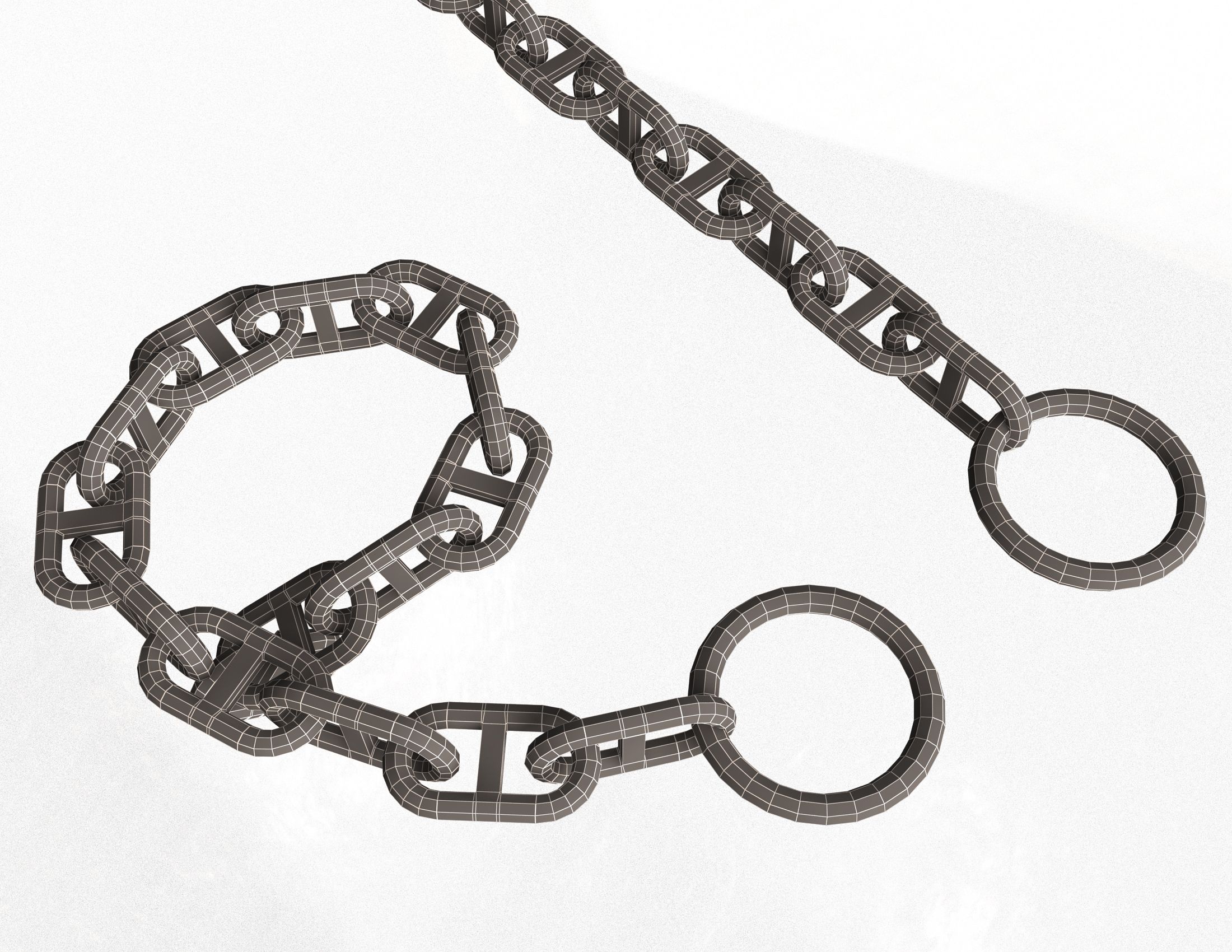Download file piece of anchor ship chain 3d printer design cults