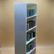 IMG_3601.jpg 📚 Bookshelf Furniture Set for 15cm Barbies