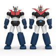Side by Side_Edit.jpg Low Poly Great Mazinger