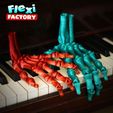 Flexi-Factory-Dan-Sopala-skeleton-hand_08.jpg 3D-Datei Flexi Print-in-Place Skelett Hand・3D-druckbare Vorlage zum herunterladen, FlexiFactory
