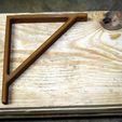 IMG_2058.JPG Free STL file Basic Shelf Bracket・3D printing template to download