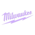 milwaukee logo.stl MILWAUKEE LOGO