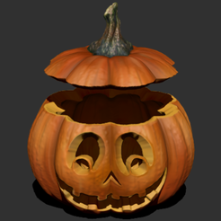 Pumpkin-reinder-8.png Citrouille texturée avec couvercle