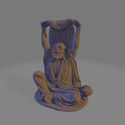 33.png Archivo STL Escultura del anciano・Modelo para descargar y imprimir en 3D, RandomThings